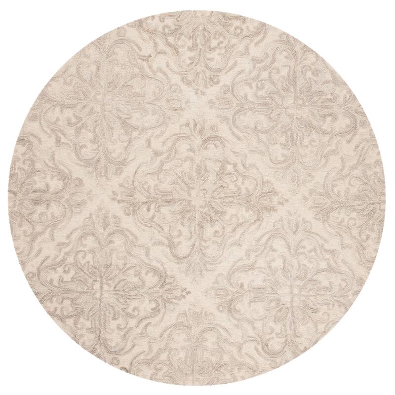 SAFAVIEH Handmade Blossom Letty Modern Floral Wool Rug