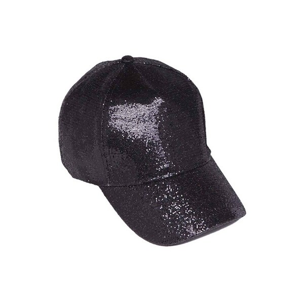 glitter baseball hats