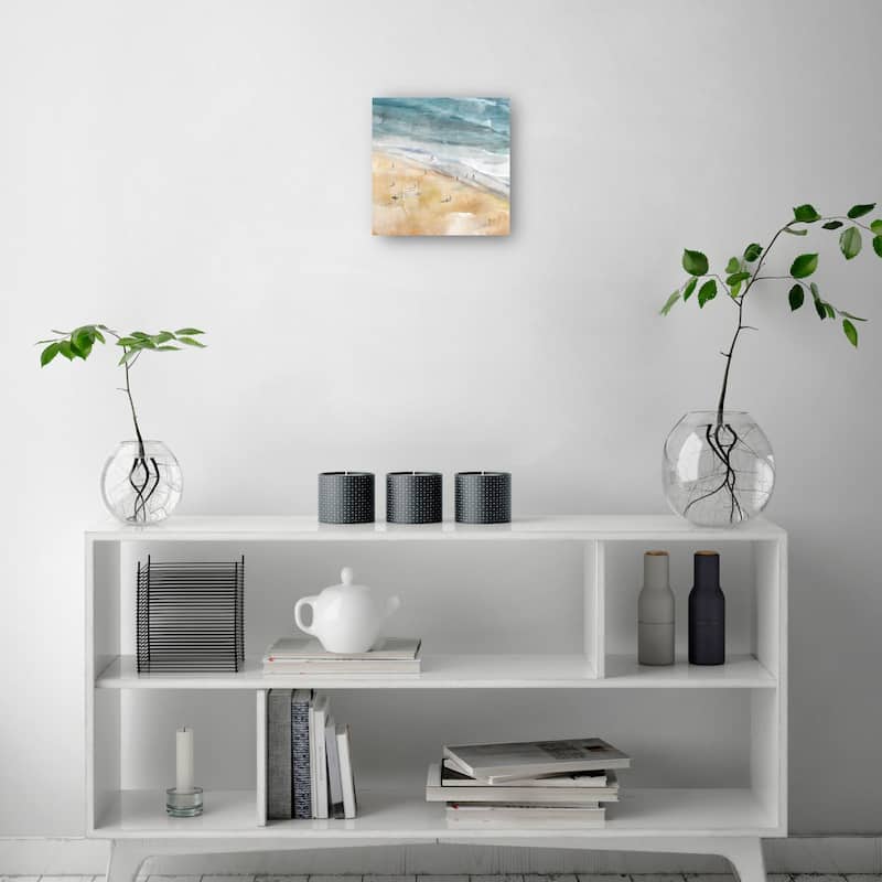 La Plage By Studio Arts Canvas Art Print