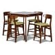 preview thumbnail 62 of 67, Morocco 5-pc Mid-Century Modern Upholstered Dining Set, by New Classic Furniture