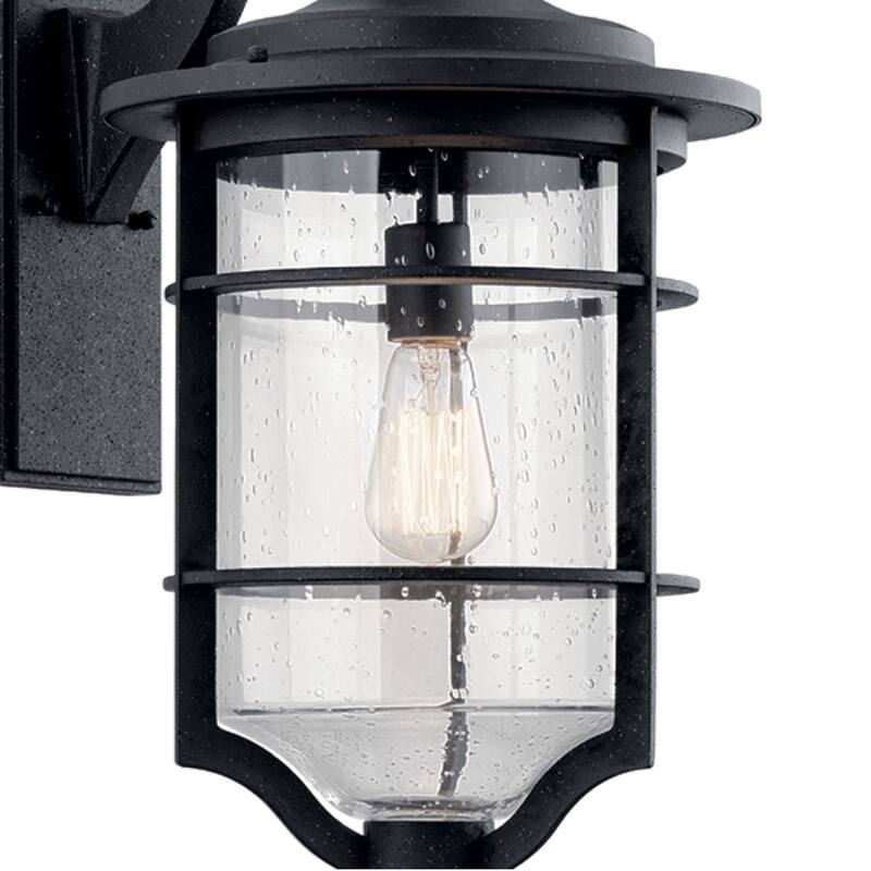Kichler Lighting Royal Marine Collection 1-light Distressed Black Outdoor Wall Lantern
