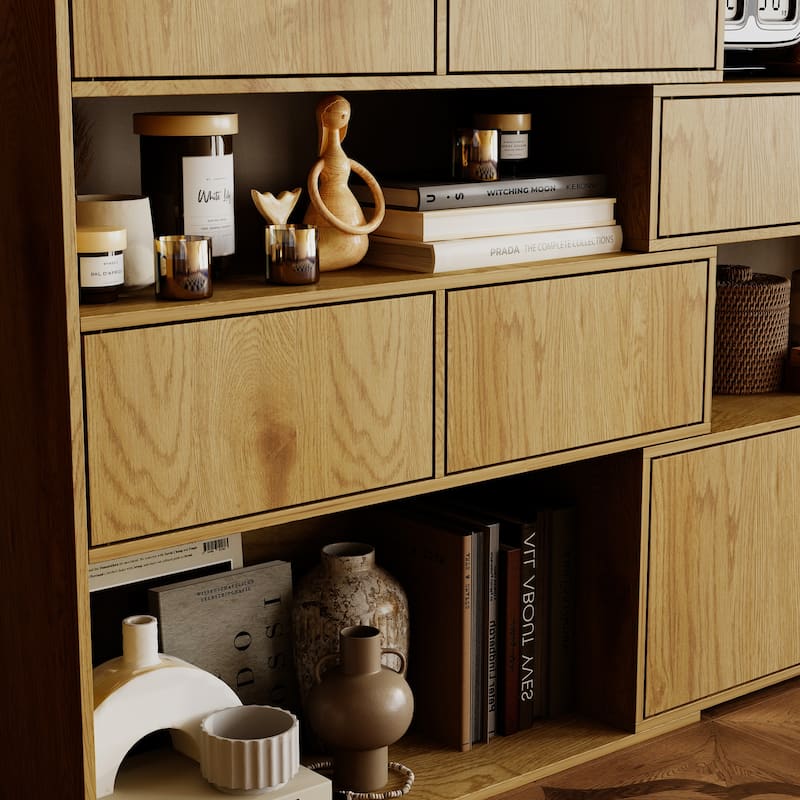 Versatile Wooden Storage Cabinet Side Cabinet