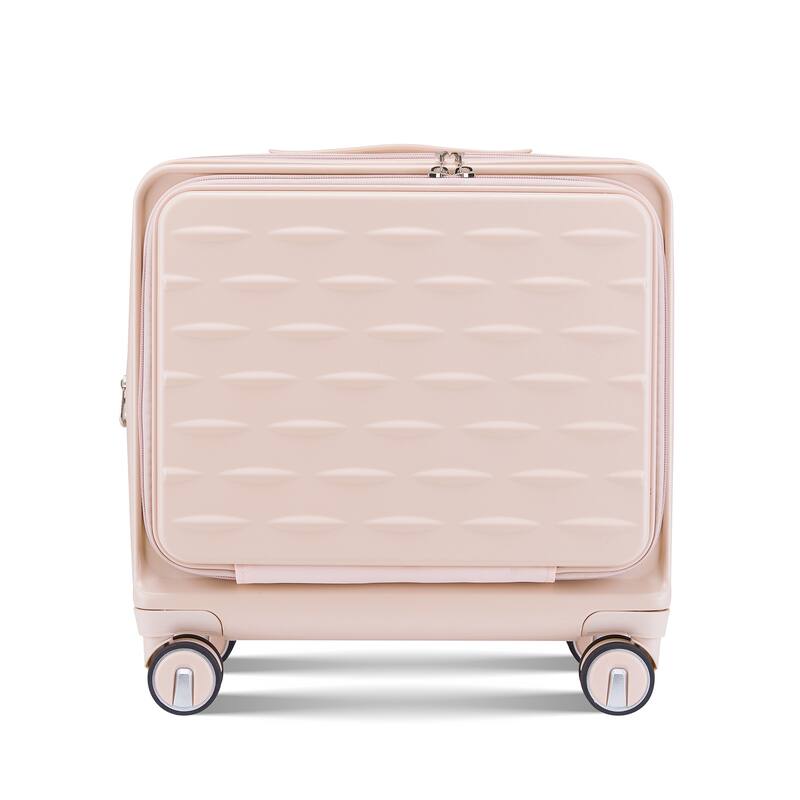 18" Carry On Luggage with Front Open Door &Laptop Interlayer