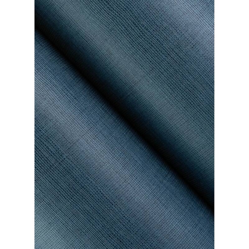 A-Street Prints Alba Dark Blue Open Weave Wallpaper