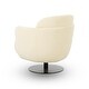 preview thumbnail 9 of 16, Solange Velvet Swivel Chair - 30.7"W x 30.3"D x 30.3"H