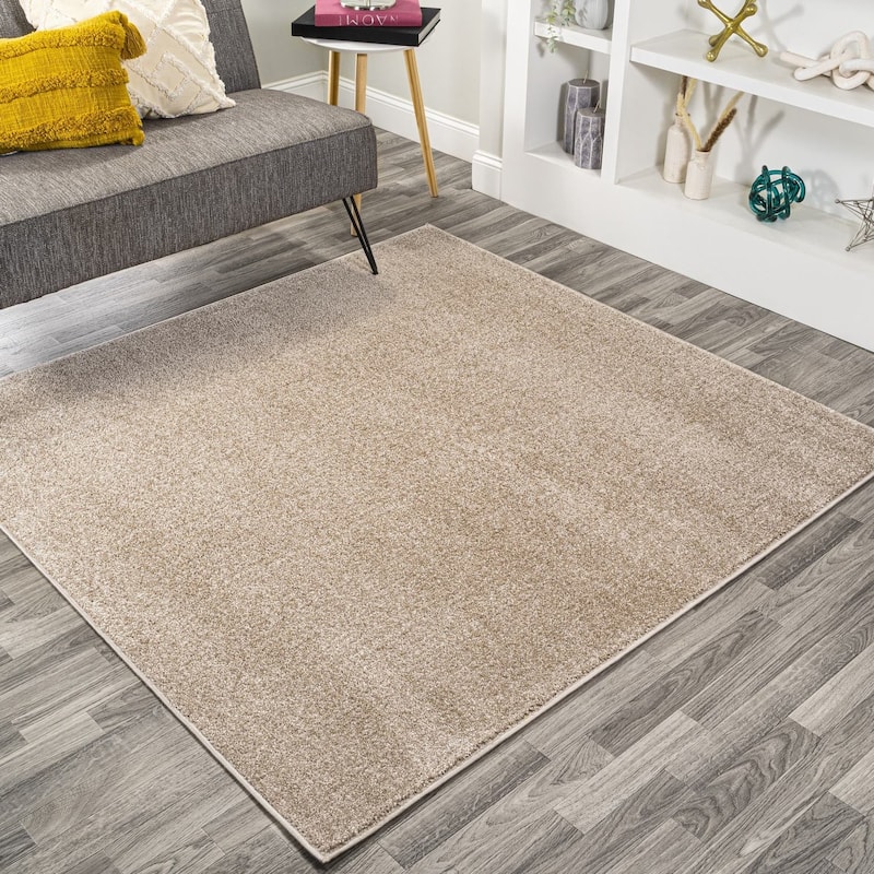 JONATHAN Y Tumbling Solid Low-Pile Area Rug