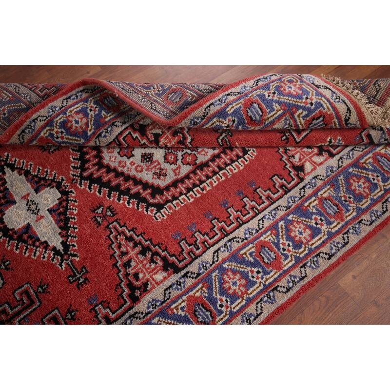Viss Indian Area Rug Handmade Wool Carpet - 4'0"x 6'0"