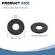 20 Rondelles Plates Acier Carbone M10x25x4mm Noires, Grade 8.8, Neuves, Pour Bricolage