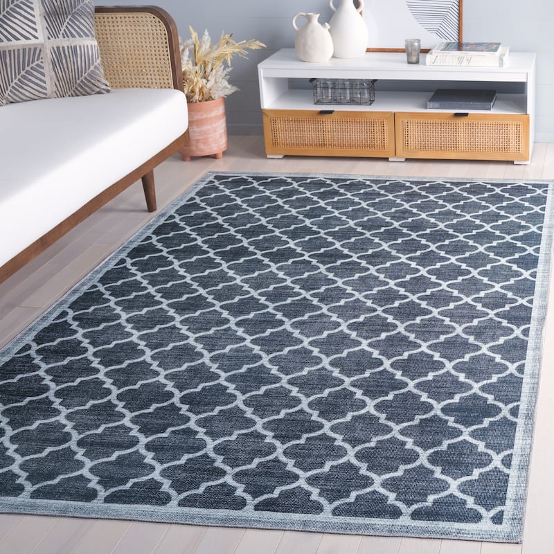 SAFAVIEH Arizona Donette Vintage Rug - 8' x 10' - Black/Grey