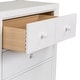 preview thumbnail 7 of 5, Copper Grove Cottage View White 5 Drawer Chest