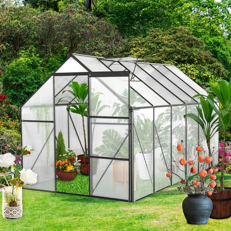 Greenhouse Raised Base and Anchor Aluminum Heavy Duty
