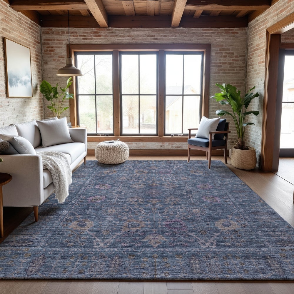 Premium Washable Super Soft Traditional Vintage Mayfield Rug