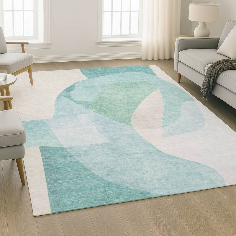 Premium Washable Super Soft Casual Contemporary Mayfield Rug