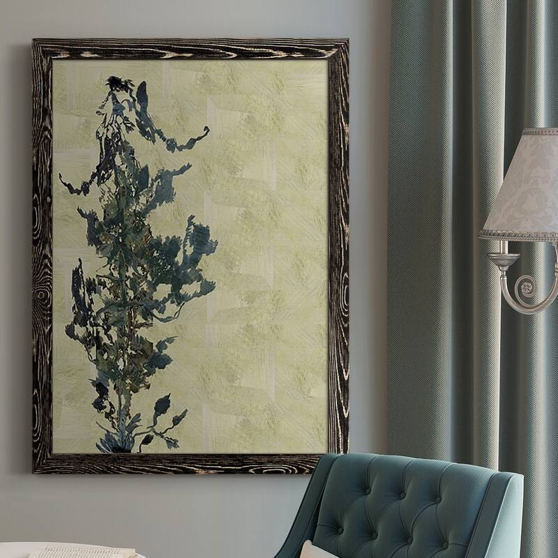 Chinoiserie 2 Tan II-Premium Framed Canvas - Ready to Hang