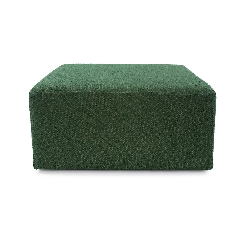 Allan Andrews Universal Square Ottoman with Cover, Barbet Collection - Forest