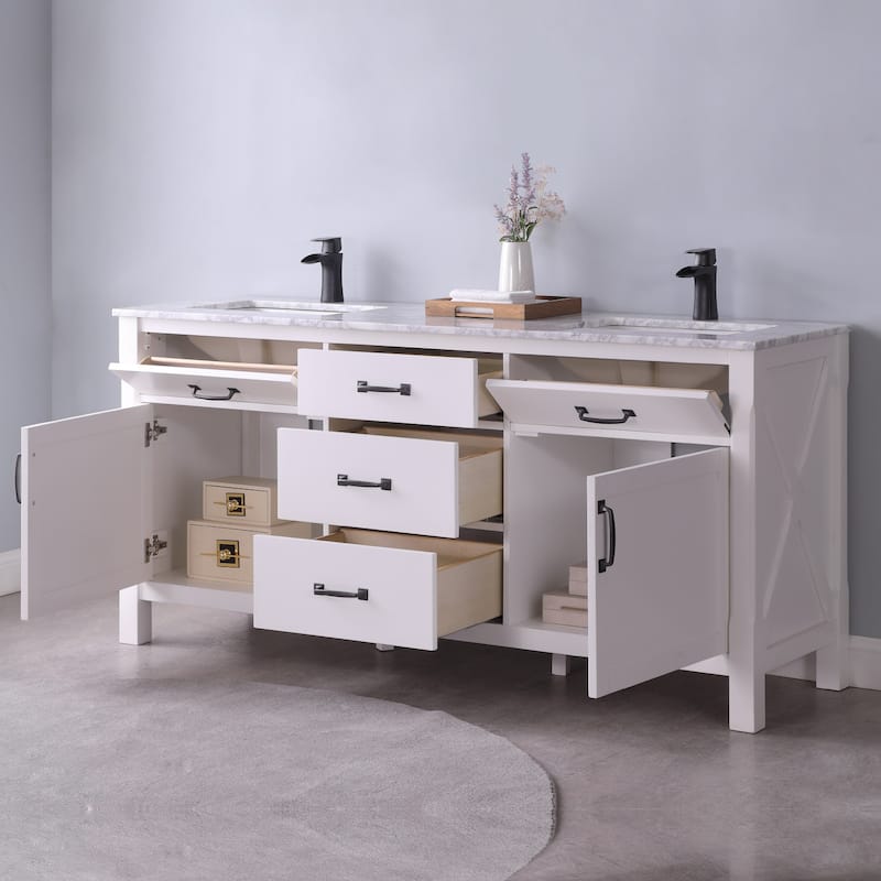 Altair Maribella Double Bathroom Vanity Set