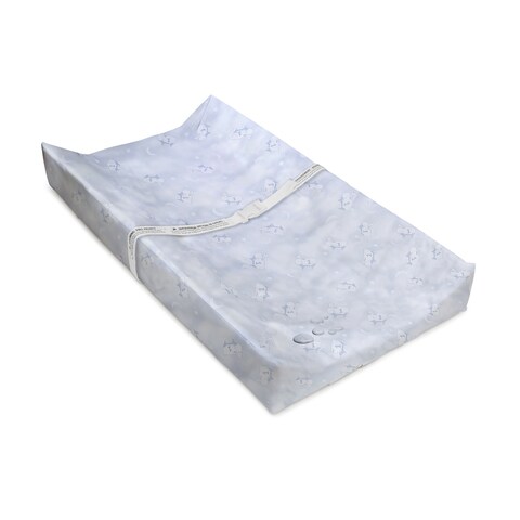 3 Sided Contoured Changing Pad for Babies and Infants - White