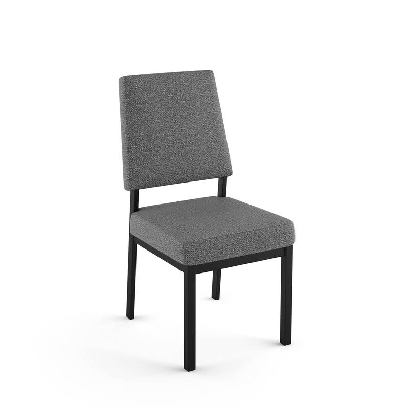 Amisco Avery Upholstered Dining Chair with Metal Legs