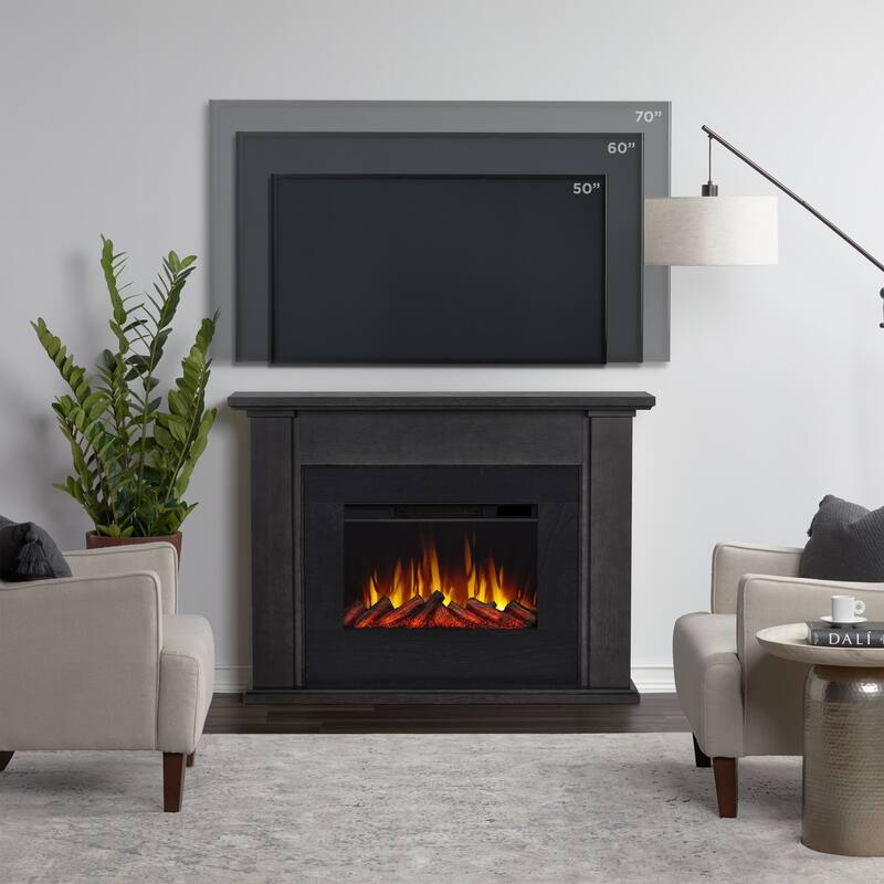 Tejon 52" Slim Electric Fireplace by Real Flame