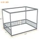 preview thumbnail 72 of 93, Canopy frame floor bed