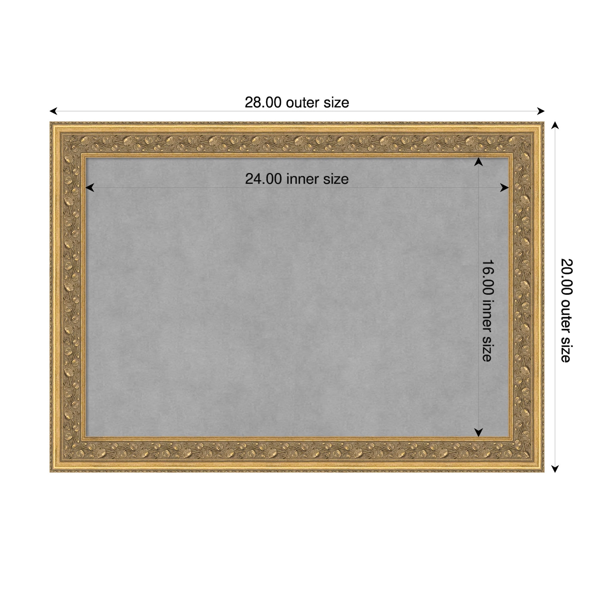 Amanti Art Carter Dark Gold Framed