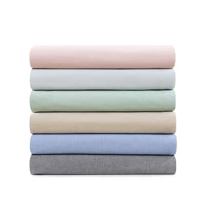 Tommy Hilfiger Washed Cotton Chambray Sheet Set