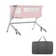 preview thumbnail 10 of 24, Dream On Me Skylar Bassinet in Grey