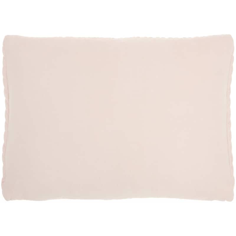 Chunky Braid Lumbar Pillow
