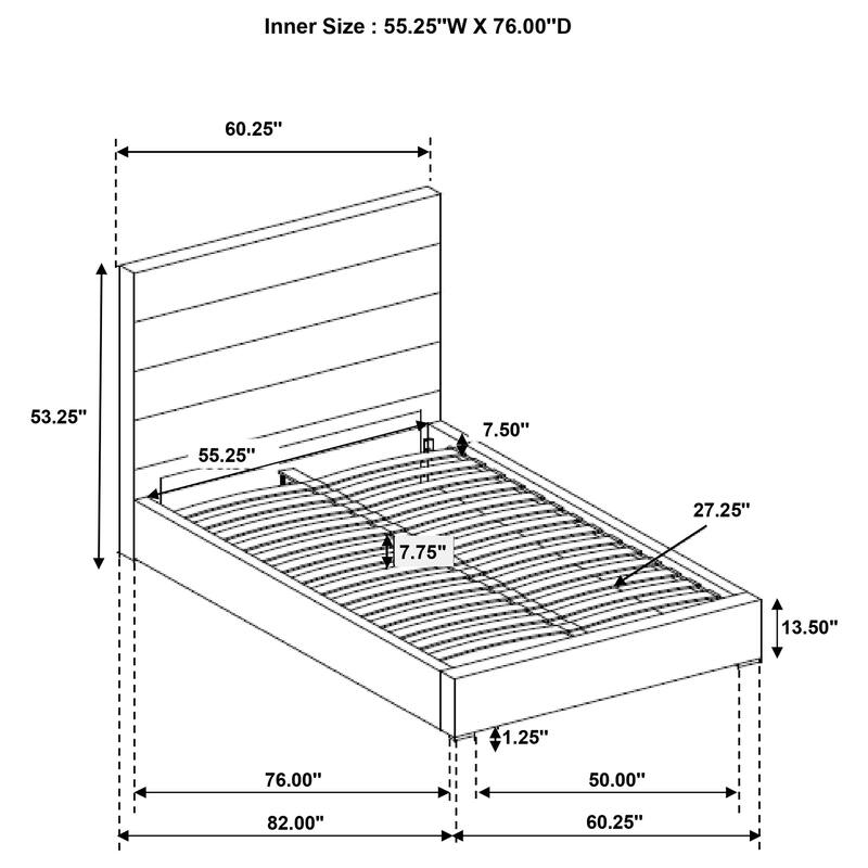 Felicity Bedroom Set White High Gloss