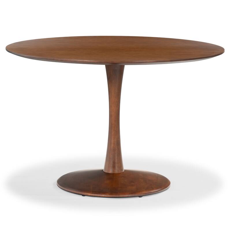 SAFAVIEH Couture Lisette Round Pedastal Base Dining Table - 47"W x 47"D x 30"H