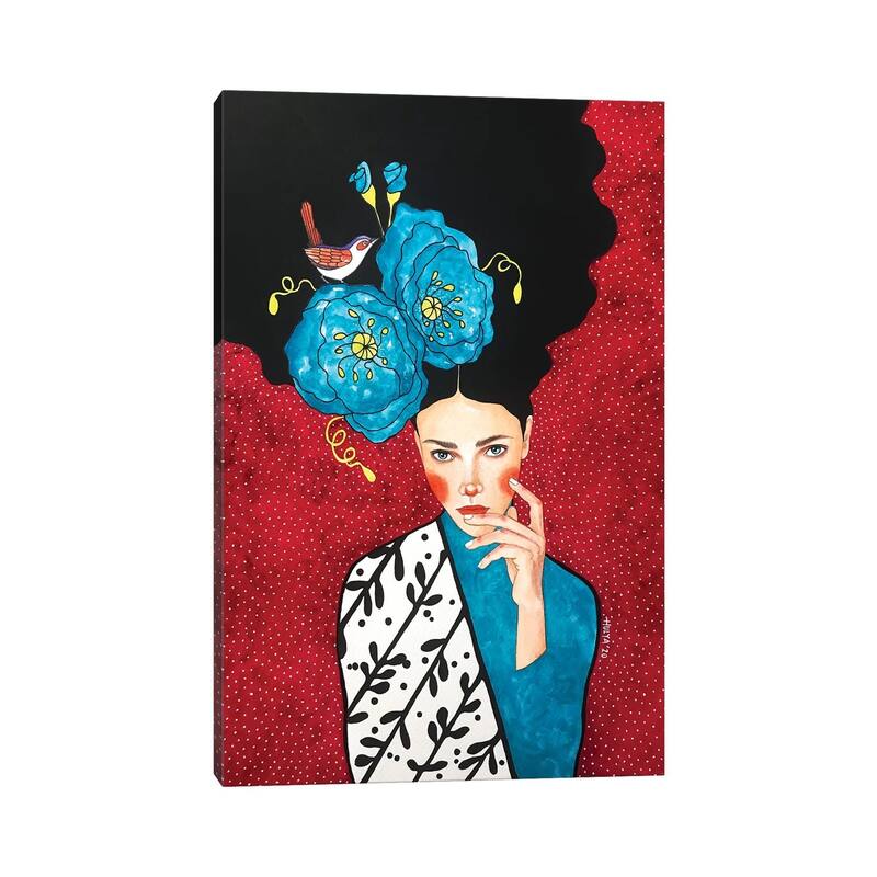 iCanvas "No Words Left" by Hulya Ozdemir Canvas Print
