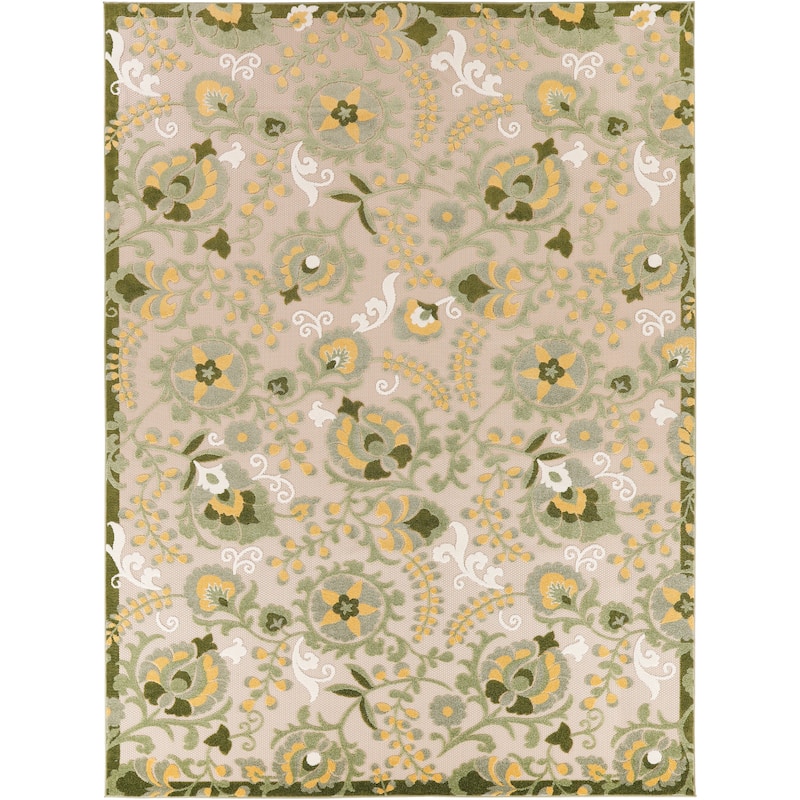 Nourison Aloha Indoor/Outdoor Floral Area Rug