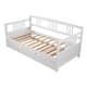 Twin Size Daybed Wood Bed with Twin Size Trundle - Bed Bath & Beyond ...
