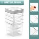 preview thumbnail 3 of 3, Sorbus Large Storage Clear Containers with Lids Toy Bins and Organizers, Small - 2 Pk