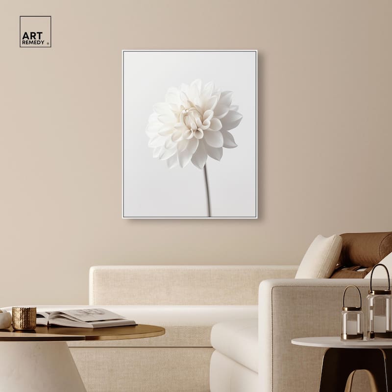 Pristine Blossom I Canvas by Art Remedy