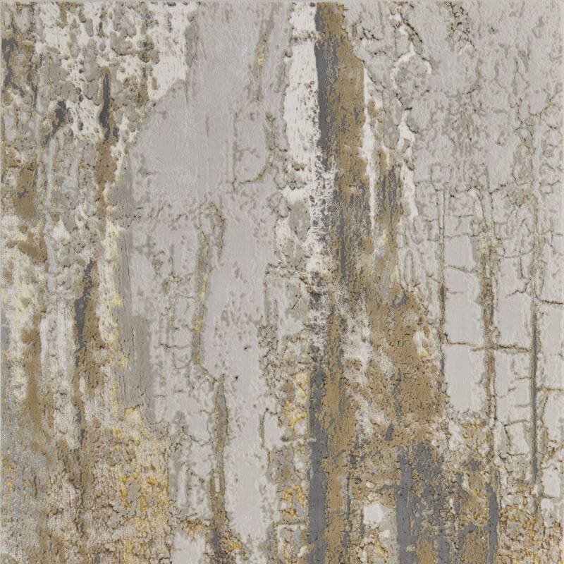 HomeRoots Abstract Casual Rectangle Area Rug - 216.00 in. x 144.00 in. x 0.39 in.