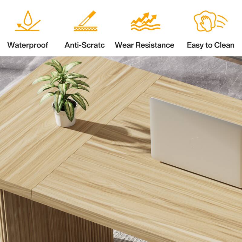 Japanese 62-Inch 5FT Rectangular Conference Meeting Seminar Table