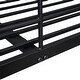 preview thumbnail 11 of 31, Metal Full XL Over Queen Bunk Beds for Adults, Heavy-Duty Metal Bunk Bed with Ladders, Can be Divided Into Two Beds