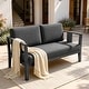 preview thumbnail 190 of 195, Outdoor Teak Solid Wood Patio Furniture Set Loveseat Armchair Table Collection