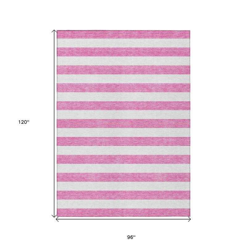 Alna Stripe Weather Resistant Classic Meets Modern Outdoor Rug