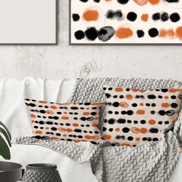Modern black throw best sale pillows