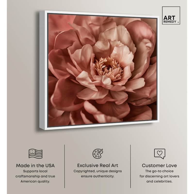 Romantic Elegance I Canvas by Art Remedy