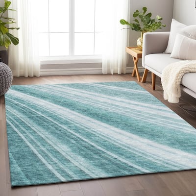 Premium Washable Super Soft Modern Flow Mayfield Rug