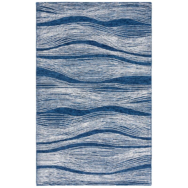 SAFAVIEH Handmade Metro Fetnete Modern Abstract Wool Rug