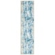 preview thumbnail 4 of 12, SAFAVIEH Sequoia Machine Washable Slip Resistant Murvet Rug 2'2" x 9' Runner - Ivory Blue/Gold - Runner