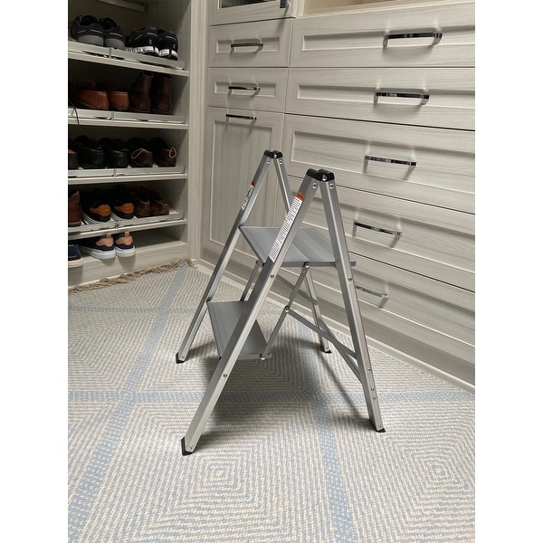 Amerihome aluminum ultra slim cheap folding utility step ladder