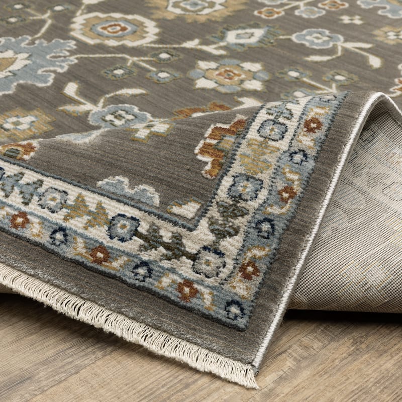 Style Haven Kellan Floral Oriental Area Rug