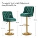 preview thumbnail 11 of 34, HOMYKA 360 Degrees Swivel Bar Chair With Adjustable Height and Metal Feet Bar Stool Set of 2