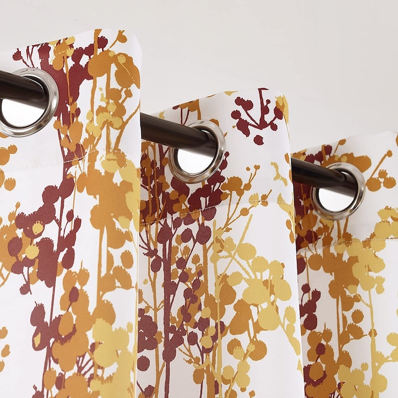 DriftAway Leah Darkening Grommet Window Curtain Panel