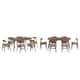 Option Beige Fabric/6 Chairs